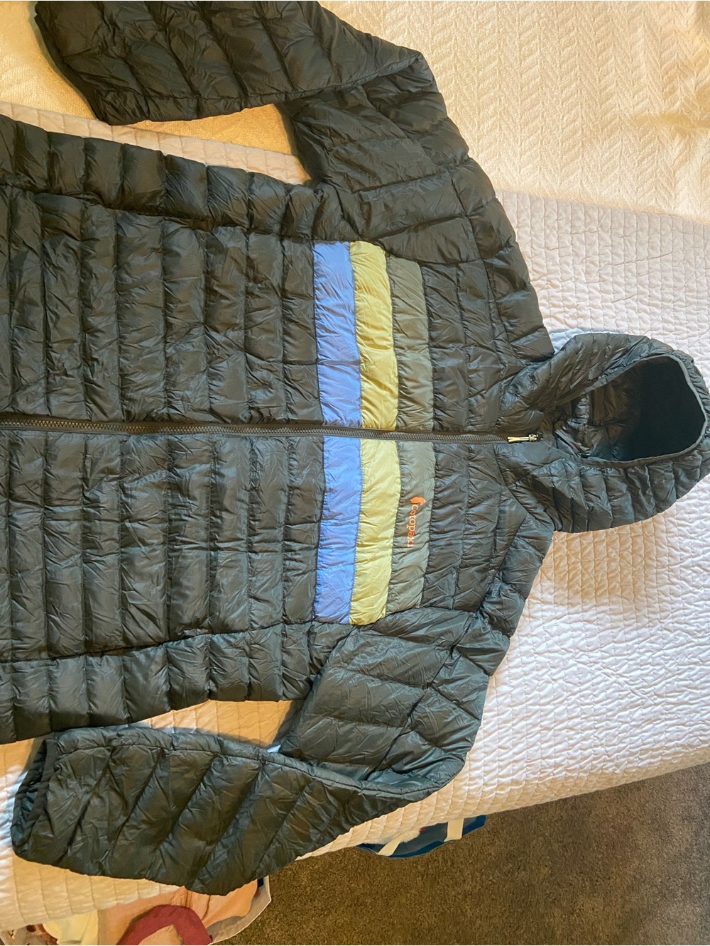 Cotopaxi Fuego Hooded Down Jacket | Men’s XL | 800 Fill Down